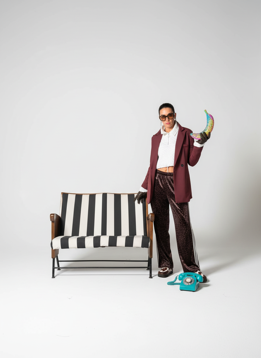 PANTALONE SAN JUNGLE-STRIPE - immagine 2