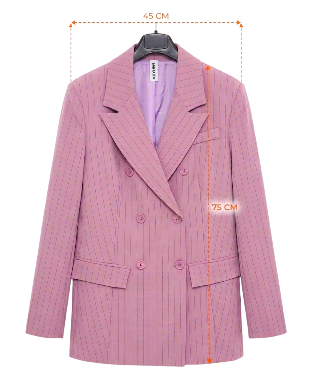 COMPLETO TAILLEUR COORDINATO GESSATO SAN MALVA