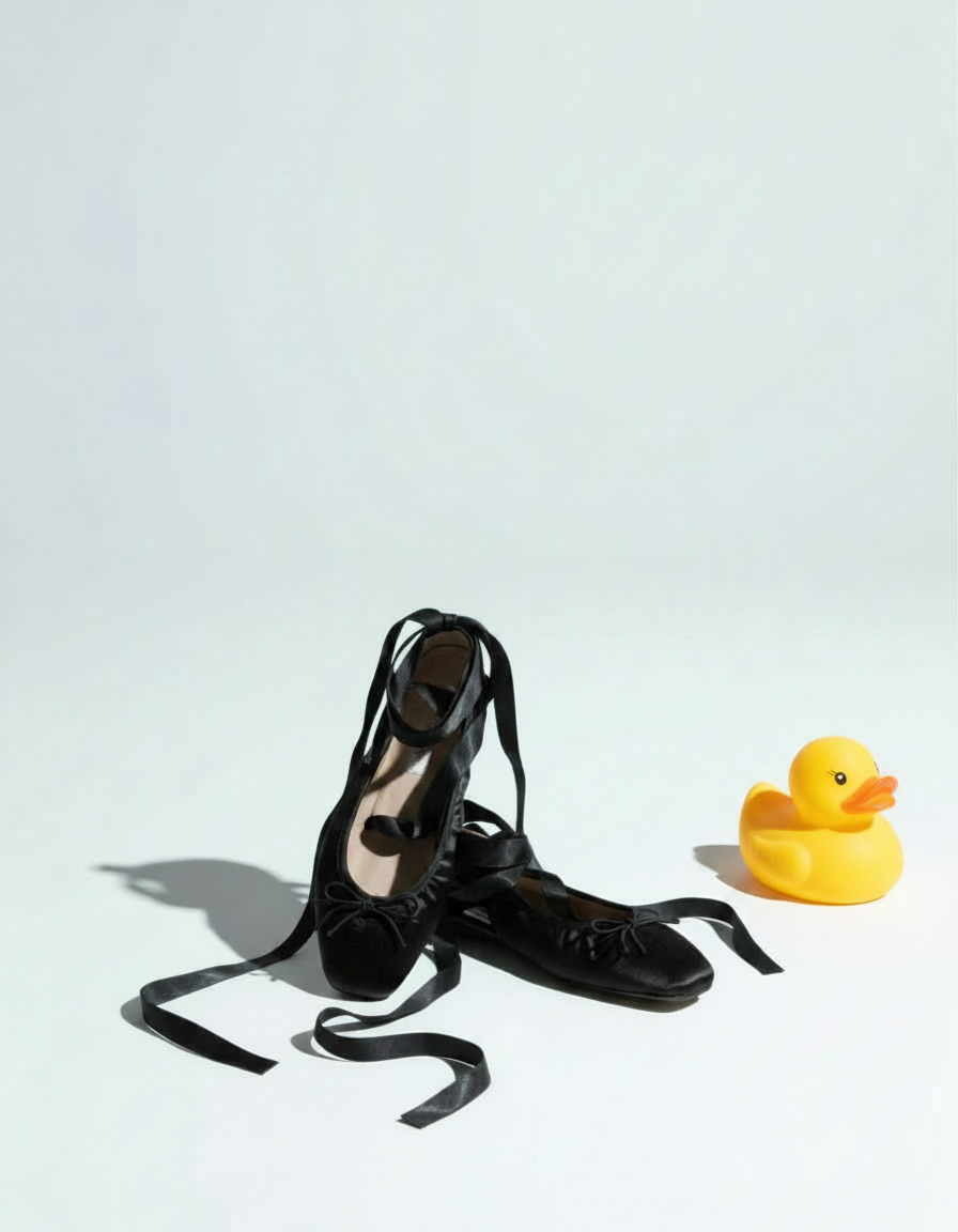 MULES BALLERINA SANTAH ANBETA DARK ROCK EDITION