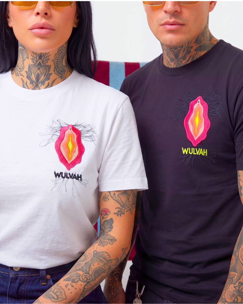 T-SHIRT UNISEX CON RICAMO SAN WULVAH