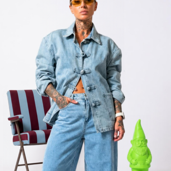 GIACCA JEANS OVERSIZE SAN BOOM JACKET