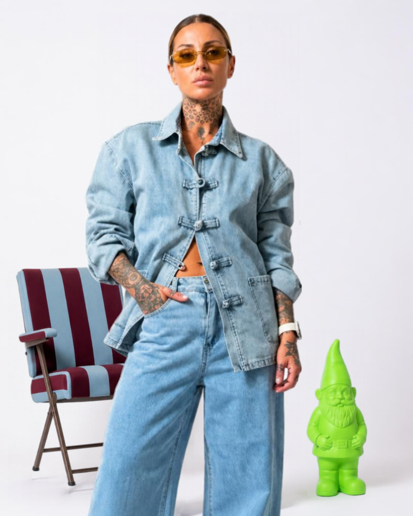 GIACCA JEANS OVERSIZE SAN BOOM JACKET