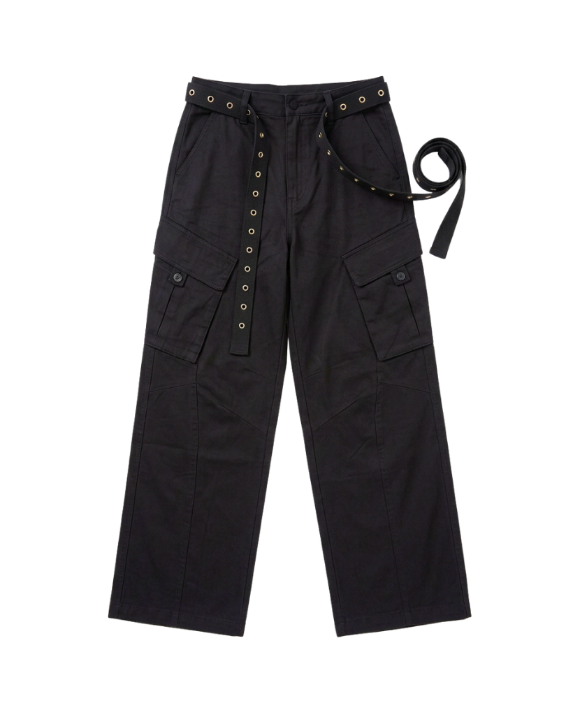 PANTALONE CARGO OVERSIZE CON CINTURA SAN WORKER